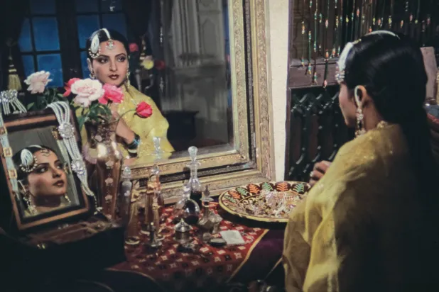 الممثلة الهندية الشهيرة ريخا (مهرجان البحر الأحمر السينمائي الدولي)