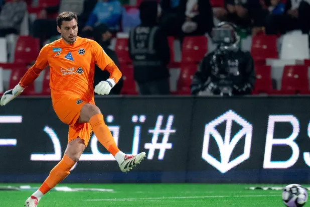 الحارس الأوكراني جورجي بوشان (الدوري السعودي) 