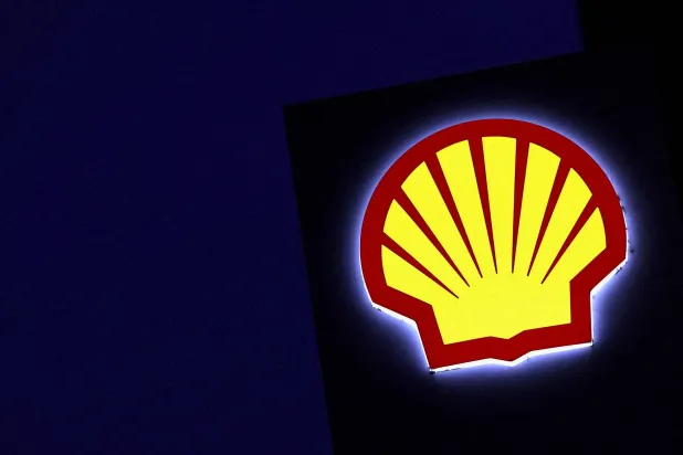 The logo of oil and gas company Shell is seen at a charging station in Brussels, Belgium November 13, 2024. (Reuters) 