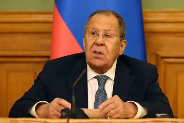 وزير الخارجية الروسي سيرغي لافروف (أ.ف.ب)
