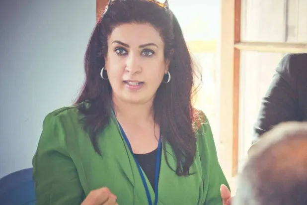 
فیان شیخ علی، رئیس سازمان تموز برای نظارت بر انتخابات (الشرق‌ الاوسط)