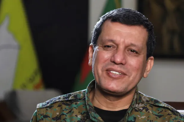 القائد العام لـ«قوات سوريا الديمقراطية» مظلوم عبدي (رويترز)