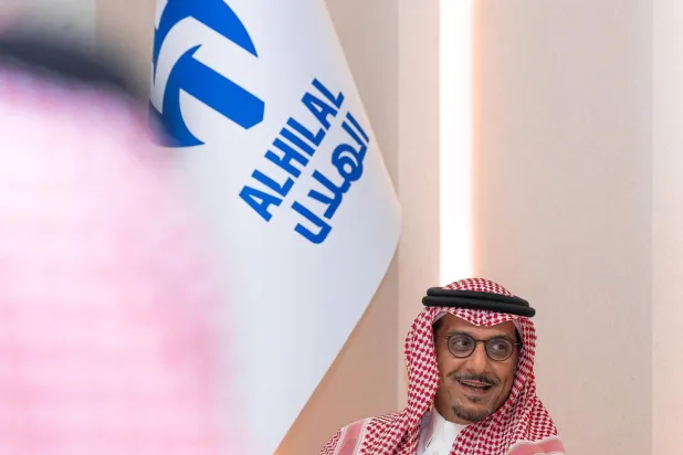 الأمير نواف بن سعد رئيس نادي الهلال (نادي الهلال)