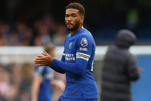 Soccer Football - Premier League - Chelsea v Brentford - Stamford Bridge, London, Britain - October 28, 2023 Chelsea's Reece James looks dejected after the match Action Images via Reuters/Matthew Childs/File Photo