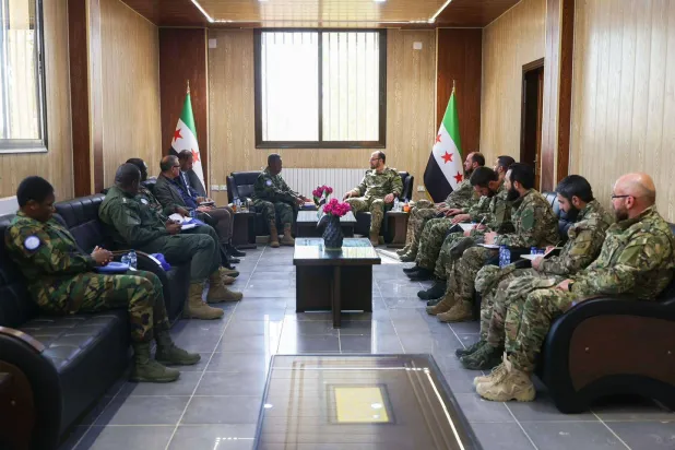 «أندوف» ترفع علمها على نقطة سورية سابقة مقابل قاعدة إسرائيلية بالقنيطرة