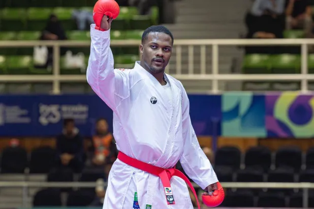 سند سفياني يحقق الميدالية الذهبية في منافسات الكاراتيه (الشرق الأوسط)