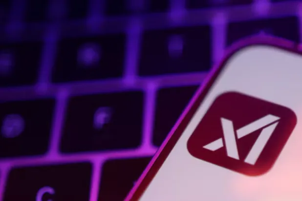 xAI logo is seen in this illustration taken, February 16, 2025. REUTERS/Dado Ruvic/Illustration