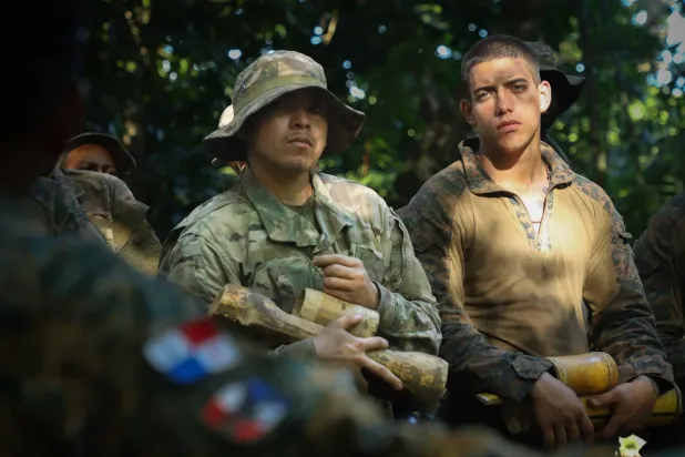 جنود أميركيون وعناصر من قوات الأمن البنمية خلال تدريبات مشتركة في بنما (القيادة الجنوبية للجيش الأميركي)