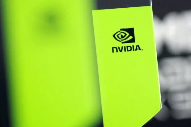 FILE PHOTO: Nvidia logo is seen on graphic card package in this illustration taken August 19, 2025. REUTERS/Dado Ruvic/Illustration/File Photo