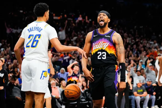 نجم فينيكس جوردان غودوين تألق ضد إنديانا (رويترز)