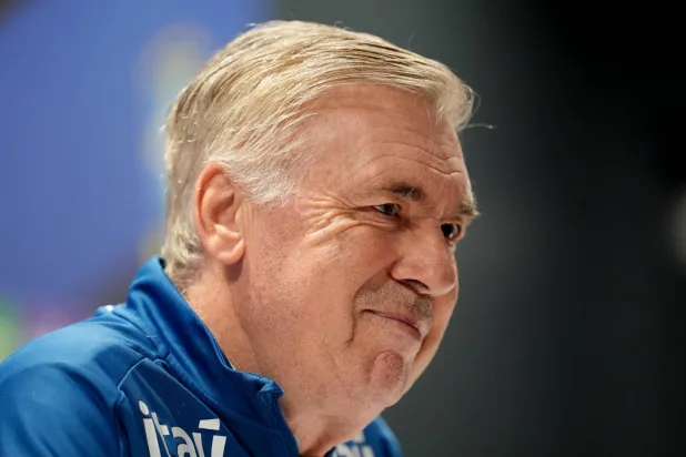 الإيطالي كارلو أنشيلوتي مدرب منتخب البرازيل (د.ب.أ)