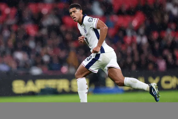 جود بيلينغهام نجم ريال مدريد ومنتخب إنجلترا (إ.ب.أ)