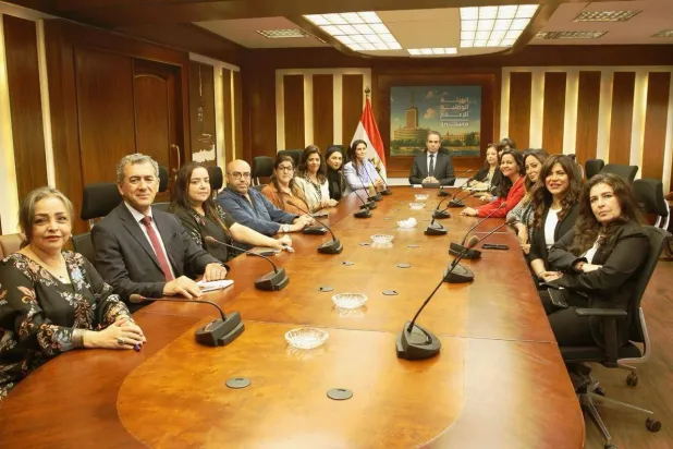 استمرار خطة التطوير في قناة «النيل الدولية» (الهيئة الوطنية للإعلام)