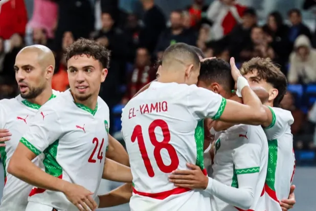 فرحة مغربية بهدف الفوز (الشرق الأوسط)