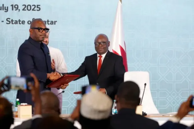 سبق لطرفَي النزاع أن وقّعا اتفاقاً لوقف إطلاق النار وإطار سابق بالدوحة في يوليو (أرشيفية - أ.ف.ب)