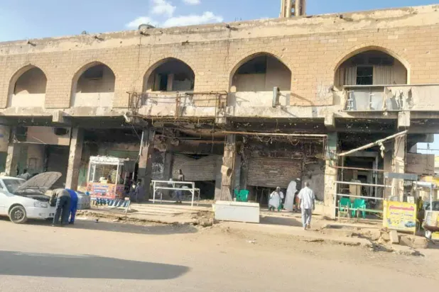 Bazı dükkanlar yaşadıkları yıkıma rağmen yeniden canlandı (Şarku’l Avsat)