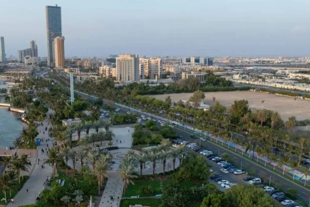 صورة جوية من مدينة جدة (واس)