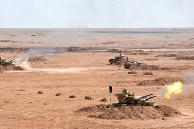 وزير الدفاع المصري يشيد «بالأداء المتميز والاستعداد القتالي العالي للمشاركين بالمشروع» (المتحدث العسكري المصري) 