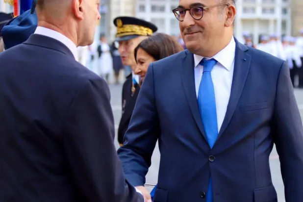 وزير الداخلية الفرنسي لوران نونييز (حسابه بوسائل التواصل الاجتماعي)