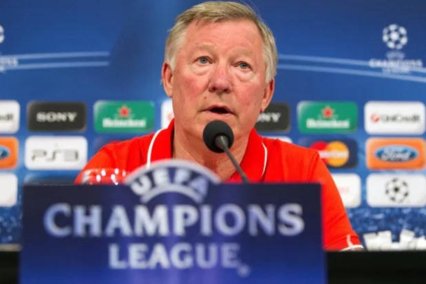 السير أليكس فيرغسون المدرب الأسطوري الأسبق لفريق مانشستر يونايتد (د.ب.أ)