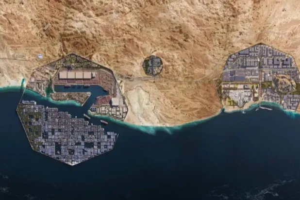 Aerial photo of Oxagon (Oxagon website)