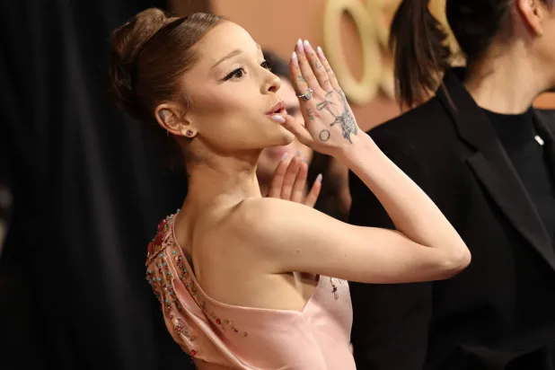 US singer/actress Ariana Grande attends the 16th Governors Awards at the Ray Dolby Ballroom at Ovation Hollywood in Los Angeles on November 16, 2025. (Photo by VALERIE MACON / AFP)