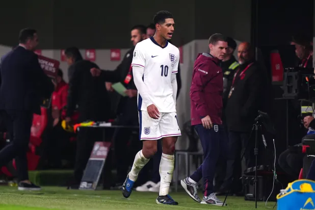 رد فعل جود بيلينغهام بعد استبداله (د.ب.أ)