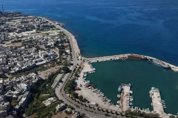 The first shipment of Saudi Arabia’s grant to Syria’s energy sector  docked at the port of Banias. SANA