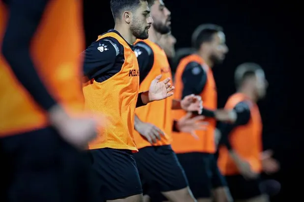 منتخب الأردن خلال التدريبات الأخيرة (الاتحاد الأردني)