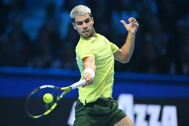 الإسباني كارلوس ألكاراس (إ.ب.أ)