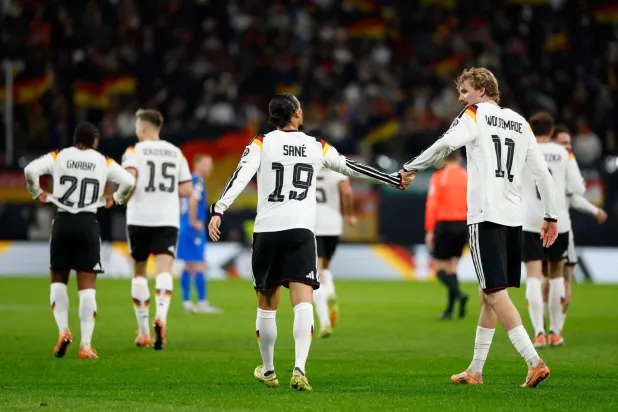 ألمانيا هزمت سلوفاكيا بالستة وتأهلت للمونديال (أ.ف.ب)