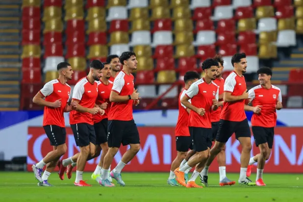 منتخب العراق خلال التحضيرات الأخيرة (الاتحاد العراقي)