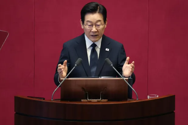 The announcement by South Korean President Lee Jae Myung of the finalization of a long-awaited security and trade agreement with the United States last week has angered North Korea. Chung Sung-Jun / POOL/AFP
