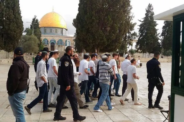 مستوطنون يقتحمون المسجد الأقصى (صفا)