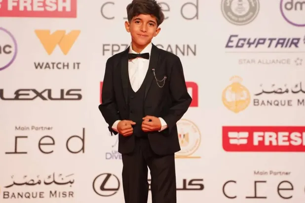 الطفل هادي بطل الفيلم التونسي (إدارة المهرجان)