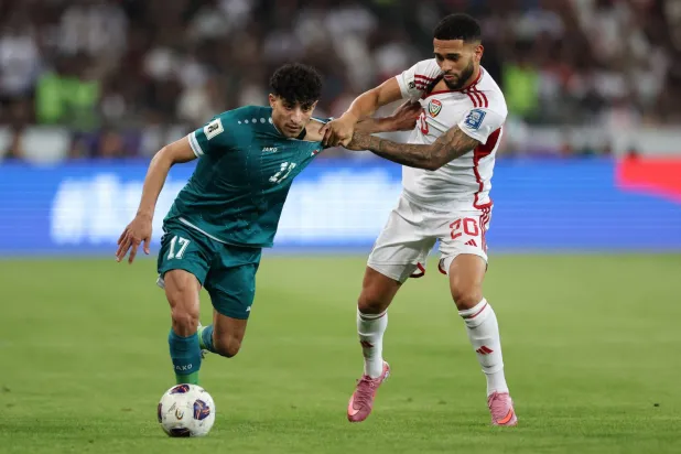 العراق هزم الإمارات في البصرة وتأهل للملحق العالمي (رويترز) 