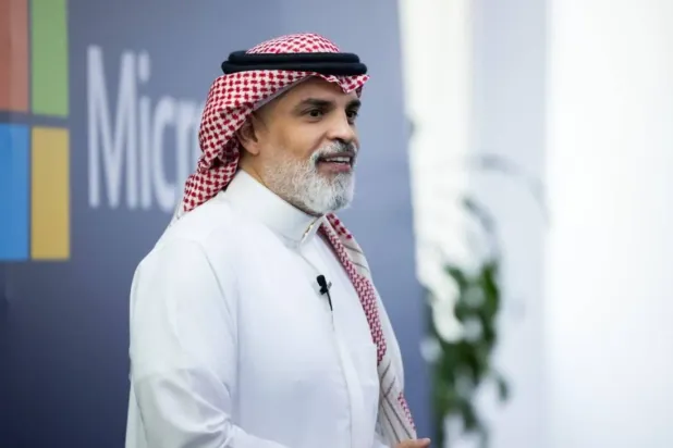 Turki Badhris, head of Microsoft Arabia (Asharq Al-Awsat)
