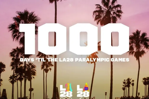 لوس أنجليس احتفلت بإطلاق العد التنازلي لأول دورة ألعاب بارالمبية في تاريخها (الشرق الأوسط)