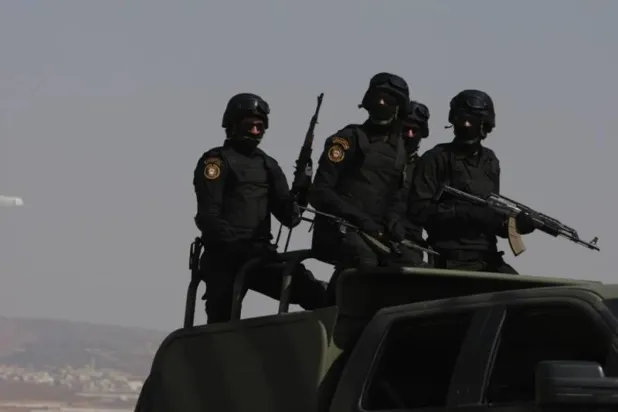 Special Operations Unit 101 of the Palestinian National Security Forces (National Security website) 