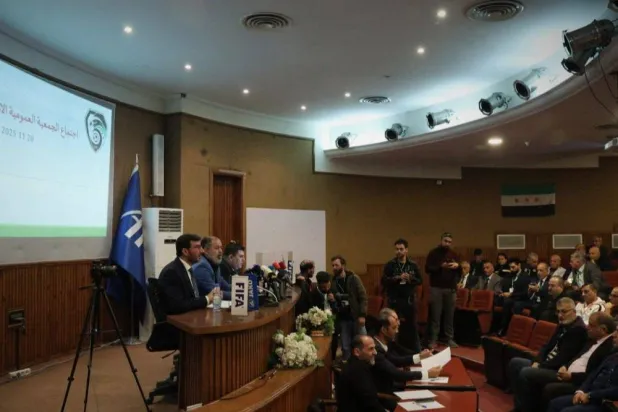 فراس تيت رئيساً لاتحاد كرة القدم السوري