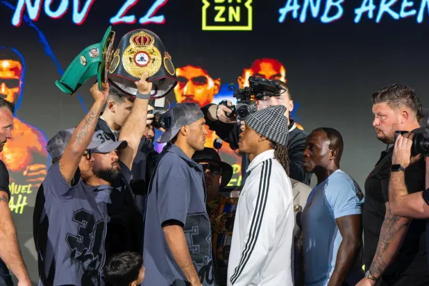 الملاكمون وجها لوجه قبل نزالات السبت (الشرق الأوسط)