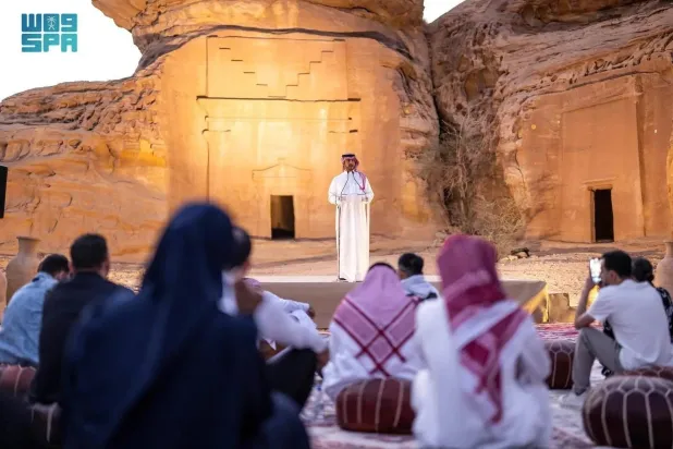 Ancient Kingdoms Festival begins in AlUla. (SPA)
