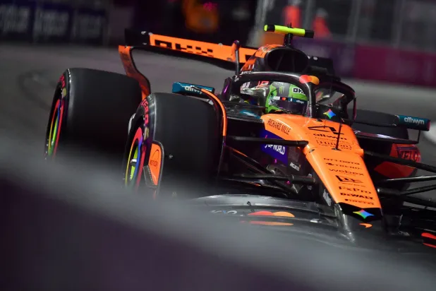 البريطاني نوريس تصدَّر تجارب لاس فيغاس الحرة الثانية (رويترز)