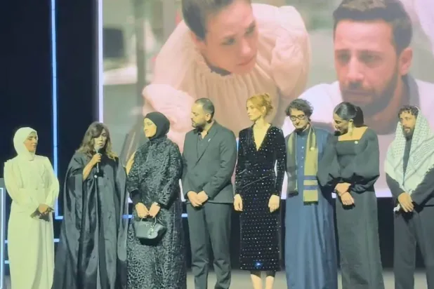 جانب من حفل افتتاح مهرجان الدوحة السينمائي في دورته الأولى (مؤسسة الدوحة للأفلام)