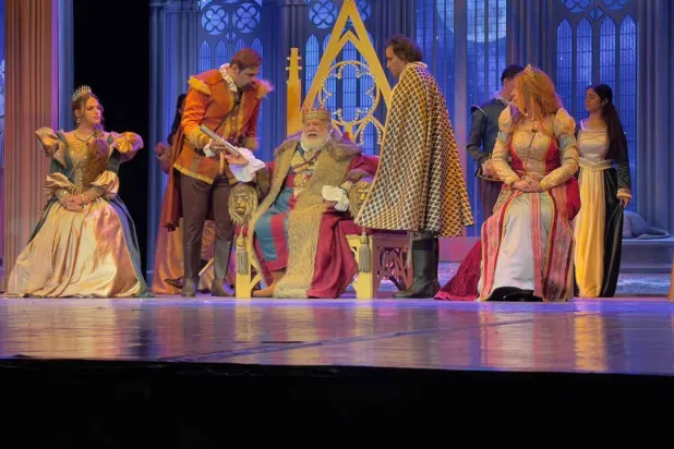 جانب من عرض «الملك لير» (وزارة الثقافة)