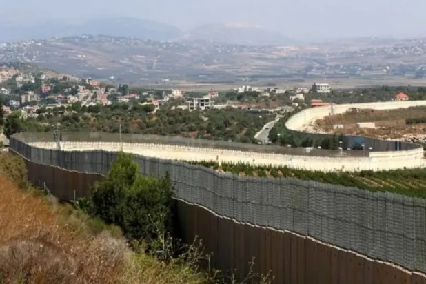 Border fence between Lebanon and Israel (AFP)