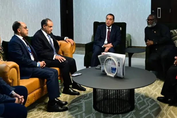 Egyptian Prime Minister Mostafa Madbouly on Friday held talks with senior South African officials on the sidelines of the G20 Summit 2025 (Egyptian cabinet)