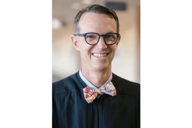 This undated photo provided by the St. Charles Circuit County Court shows Circuit Judge Matthew Thornhill. (St. Charles Circuit County Court via AP)

