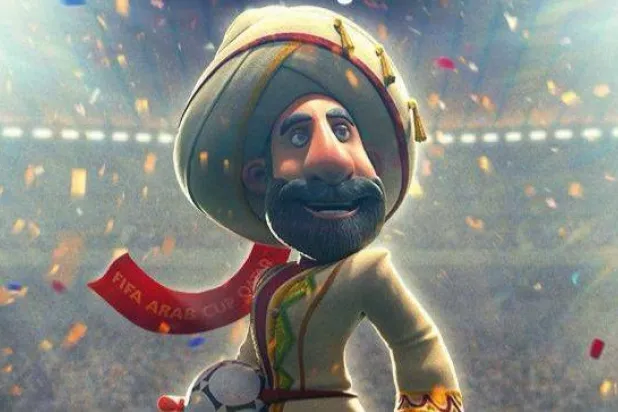 «جحا» تعويذة كأس العرب الرسمية بقطر (الشرق الأوسط)