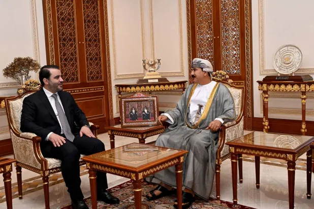 من لقاء الوزيرين البوسعيدي والشيباني (وكالة الأنباء العمانية)